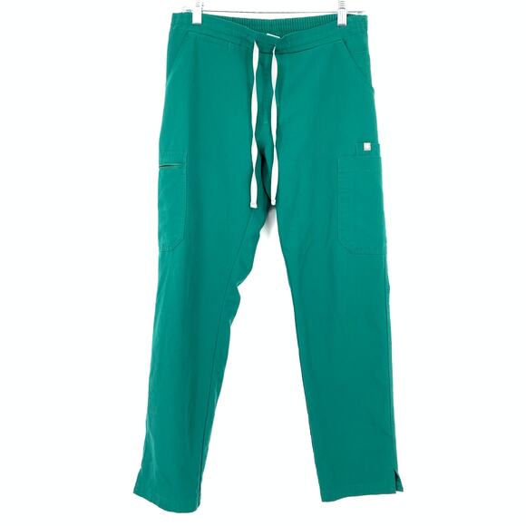 Figs Yola Skinny Scrub Pants Womens Size SP PO1661 Limited Edition Forest Green - Picture 1 of 7